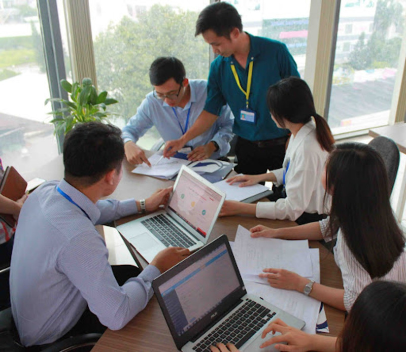 Đội ngũ nhân sự tại GOBRANDING Hồ Chí Minh đầy nhiệt huyết với công việc