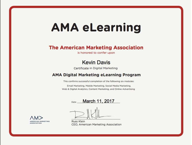 PCM Digital Marketing là chứng chỉ của khóa học Digital Marketing Pro