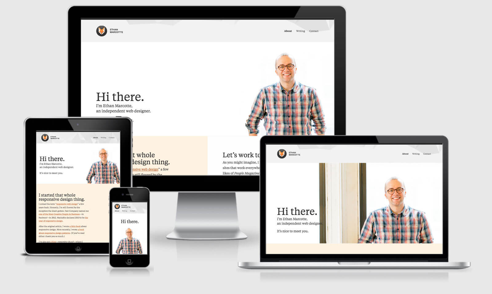 Responsive website