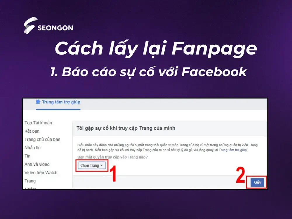 Báo cáo tài khoản Facebook bị xâm nhập Báo cáo tài khoản Facebook bị xâm nhập
