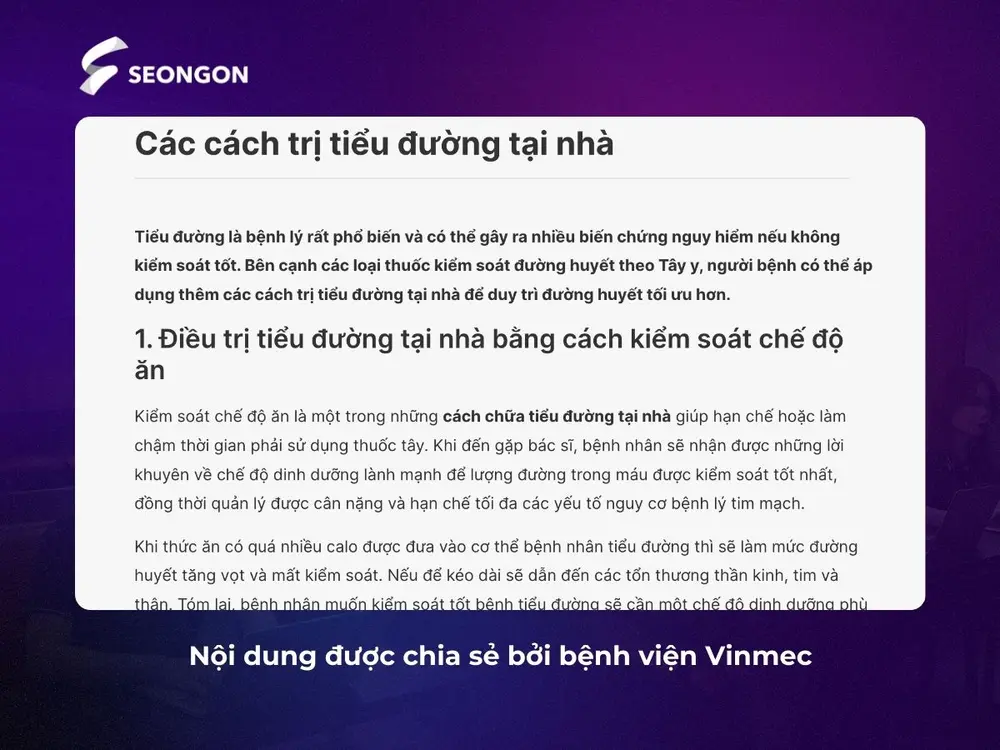 Chia sẻ nội dung chất lượng từ người có chuyên môn cao