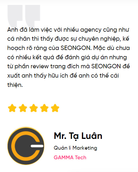 Feedback tích cực từ khách hàng