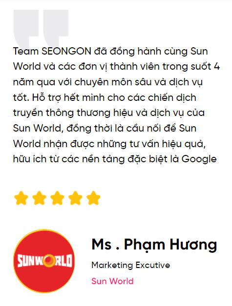 Feedback tích cực từ khách hàng