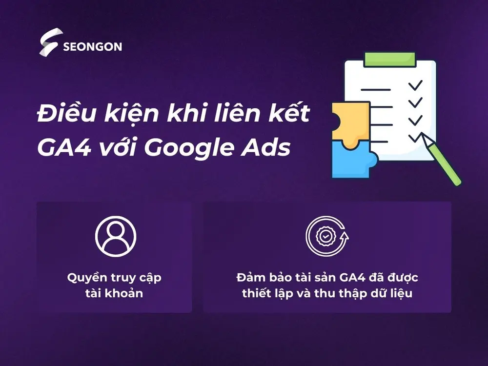 Điều kiện liên kết Google Analytics với Adwords