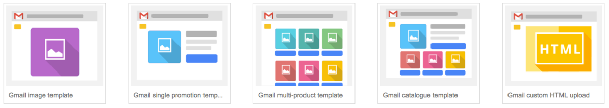 tùy chọn trong quảng cáo gmail