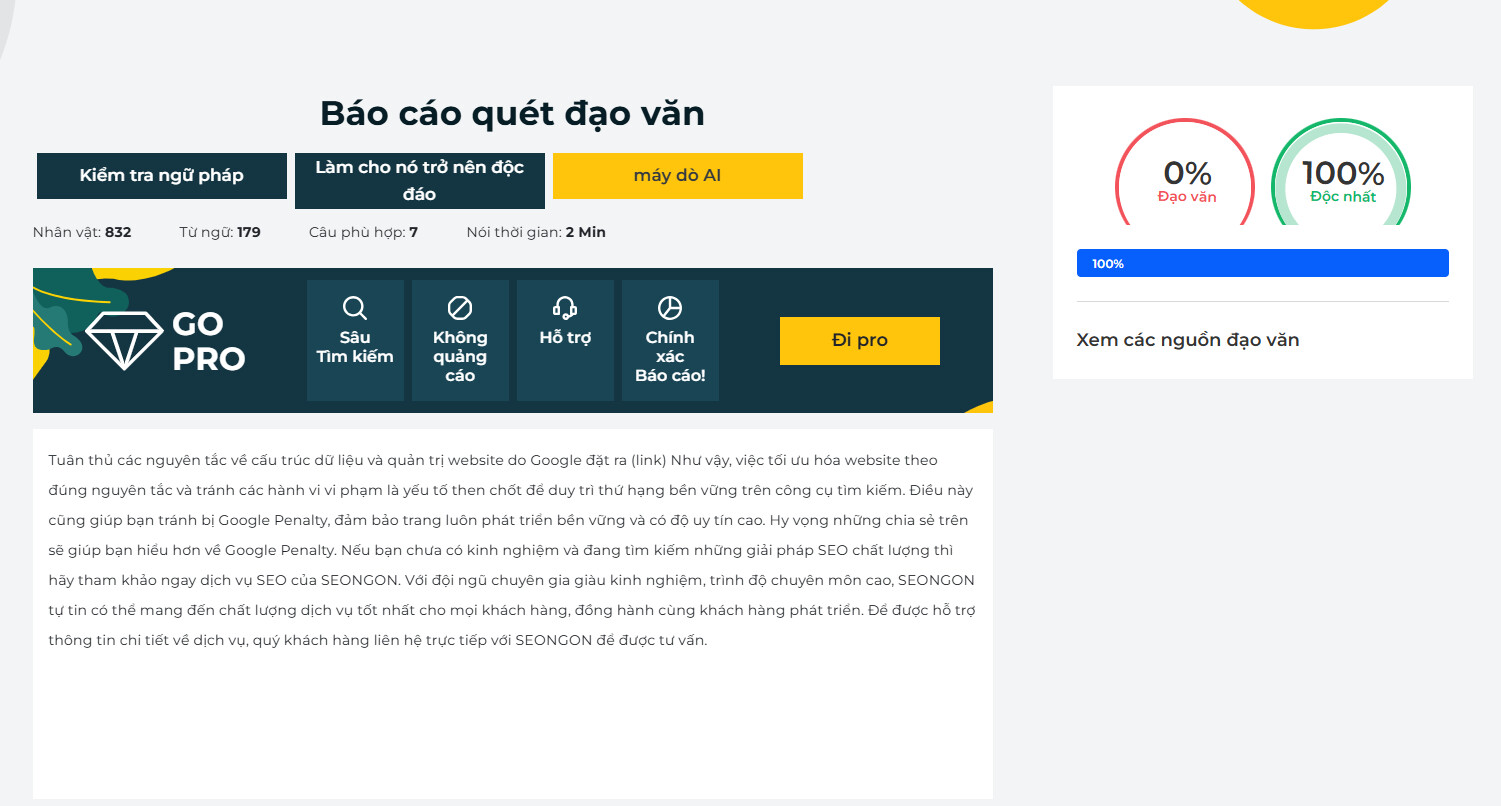 kích hoạt website