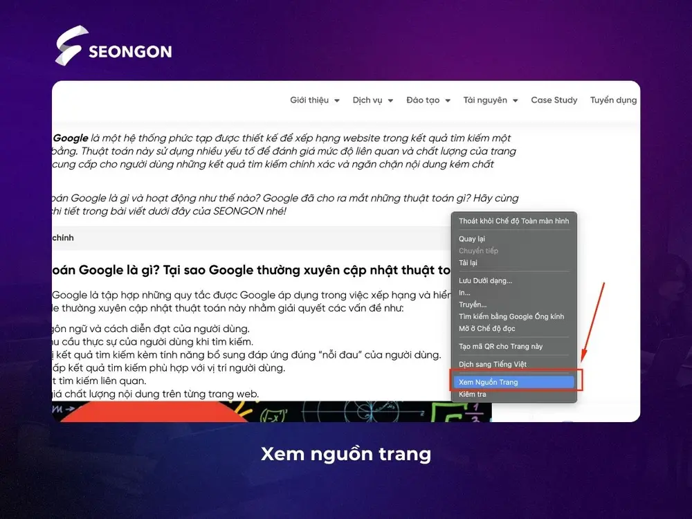 Kiểm tra thẻ meta keyword trên trang