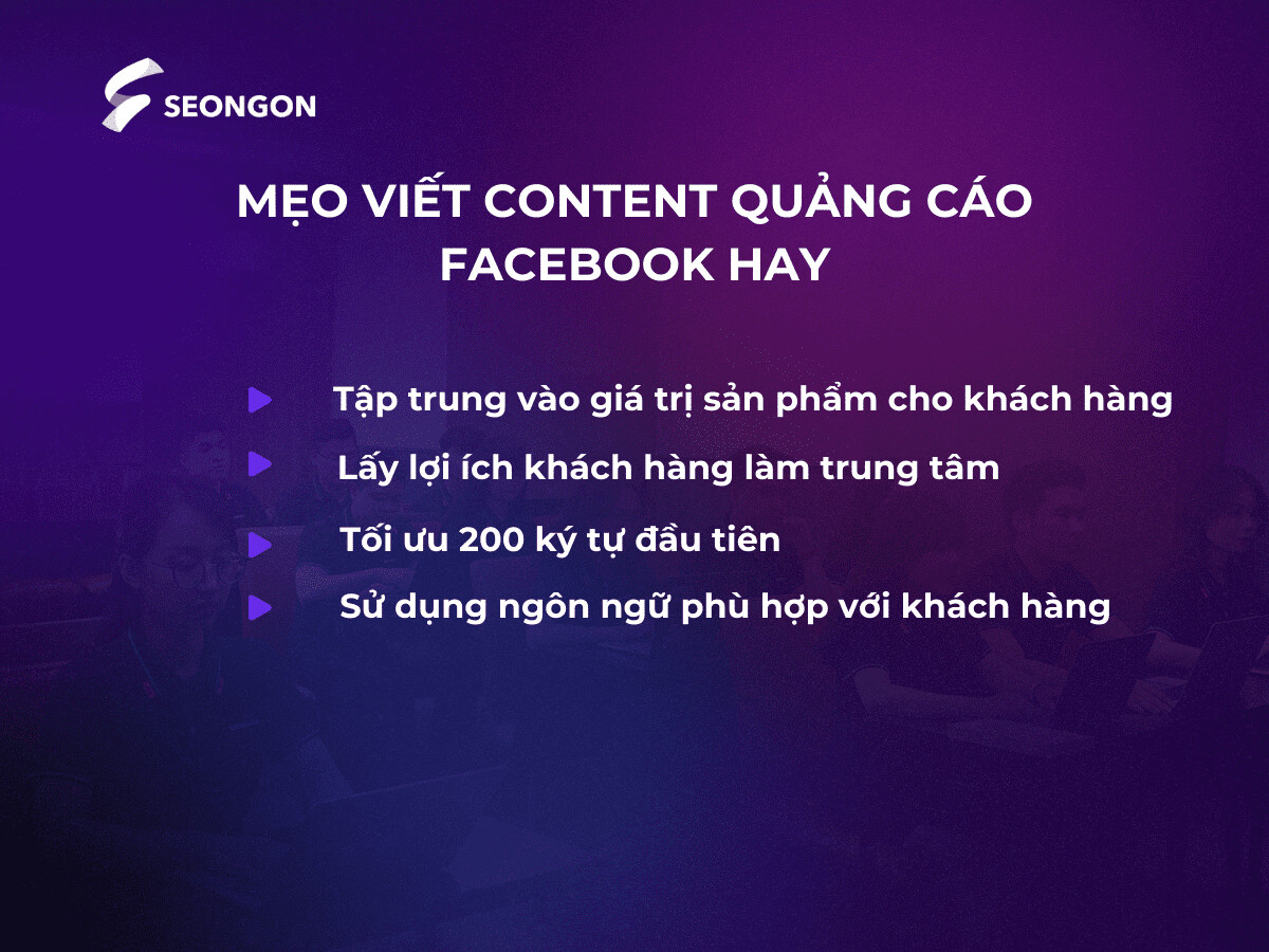  Mẹo viết Content quảng cáo Facebook hiệu quả, gây ấn tượng với khách hàng