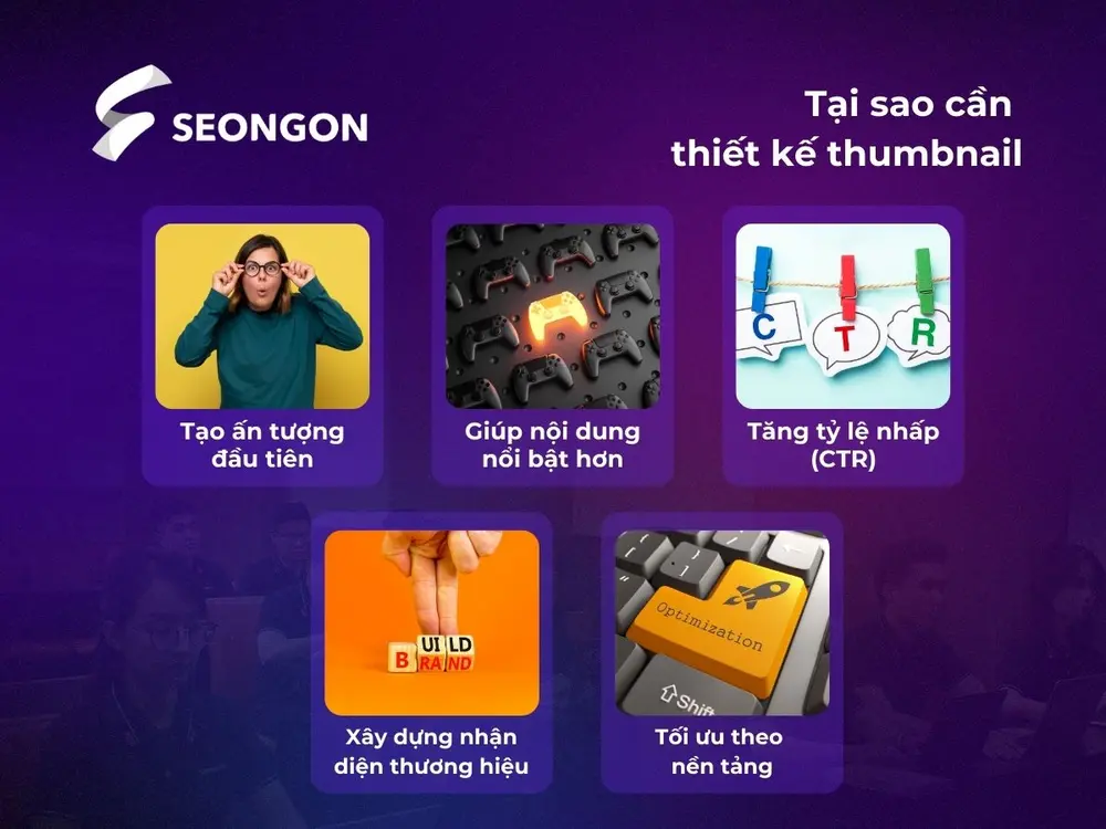 Những lý do cần thiết kế thumbnail cho nội dung của bạn.
