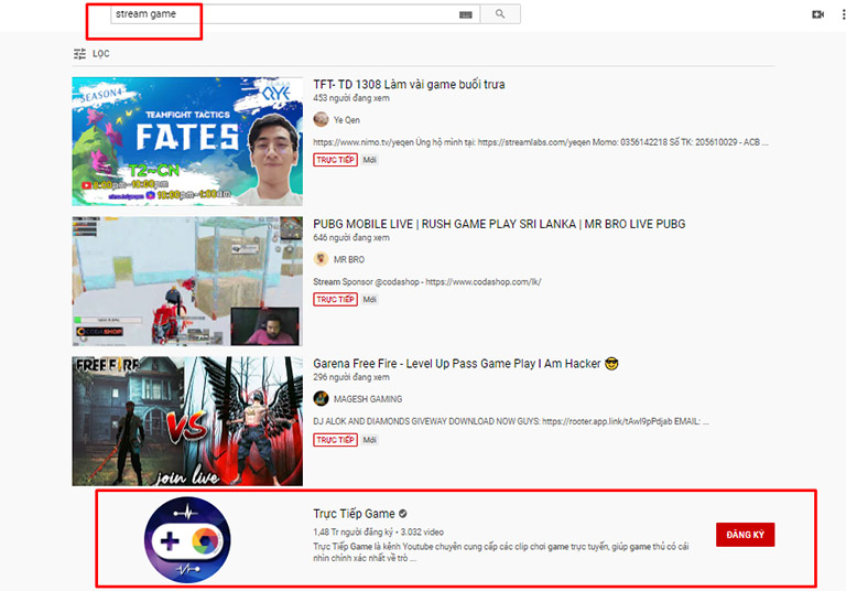 SEO kênh YouTube