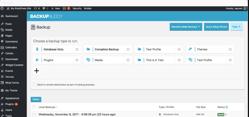SEOer có thể dùng BackupBuddy để lưu trữ dự phòng dữ liệu cho website WordPress