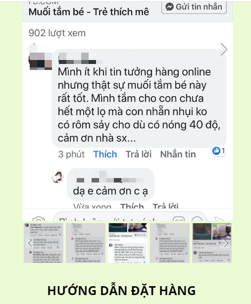 thêm nhận xét của khách hàng landingpage