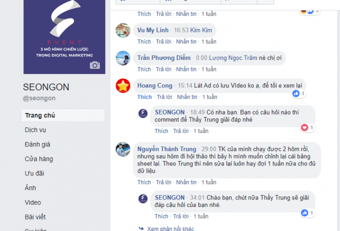 Chủ động tương tác trên facebook