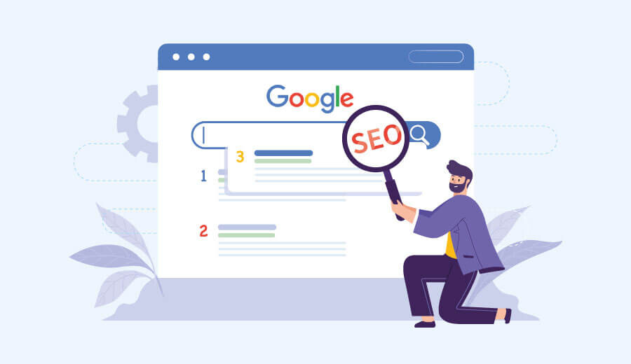 Chọn phần Trang trong Google Search Console