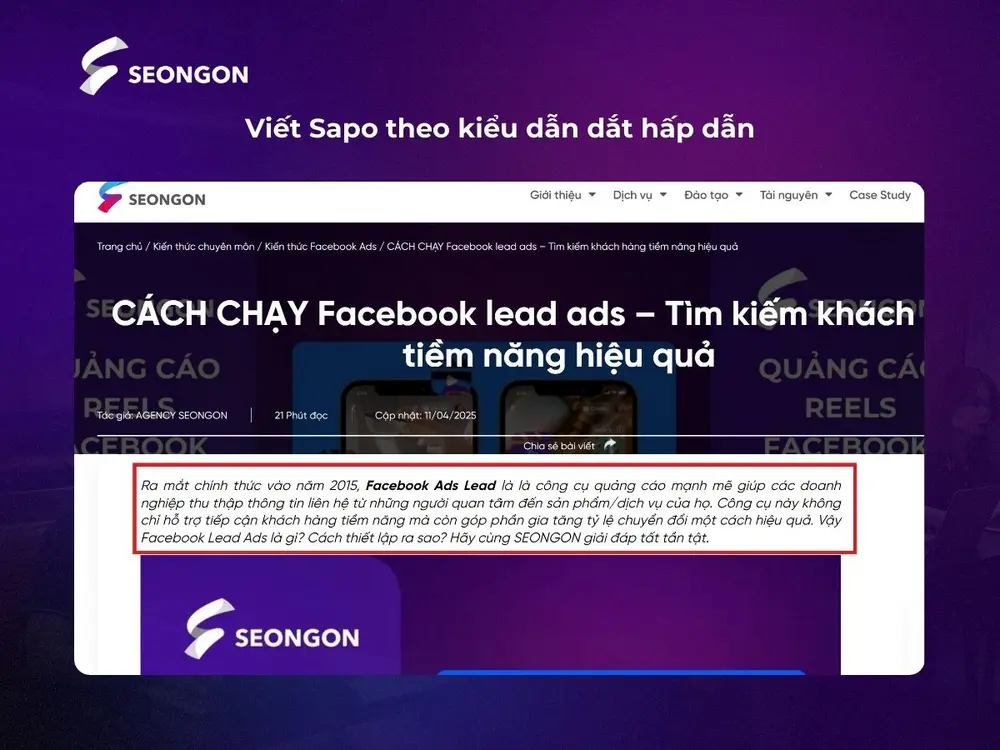 Viết theo kiểu dẫn dắt hấp dẫn để tạo sự gần gũi, dễ hiểu