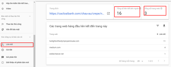 Ví dụ về liên kết ngoài