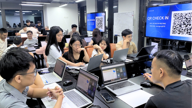 đội ngũ trợ giảng tận tâm nhiệt tình