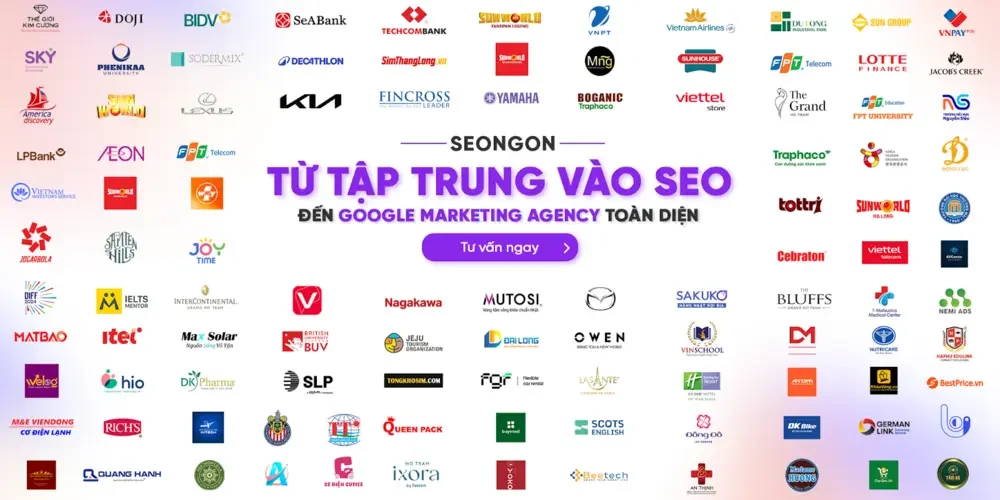 SEONGON là Goolge Marketing Agency toàn diện