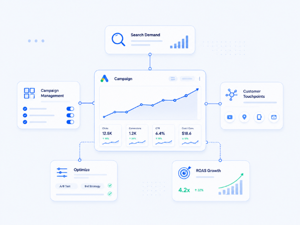 Tăng trưởng quảng cáo Google Ads
