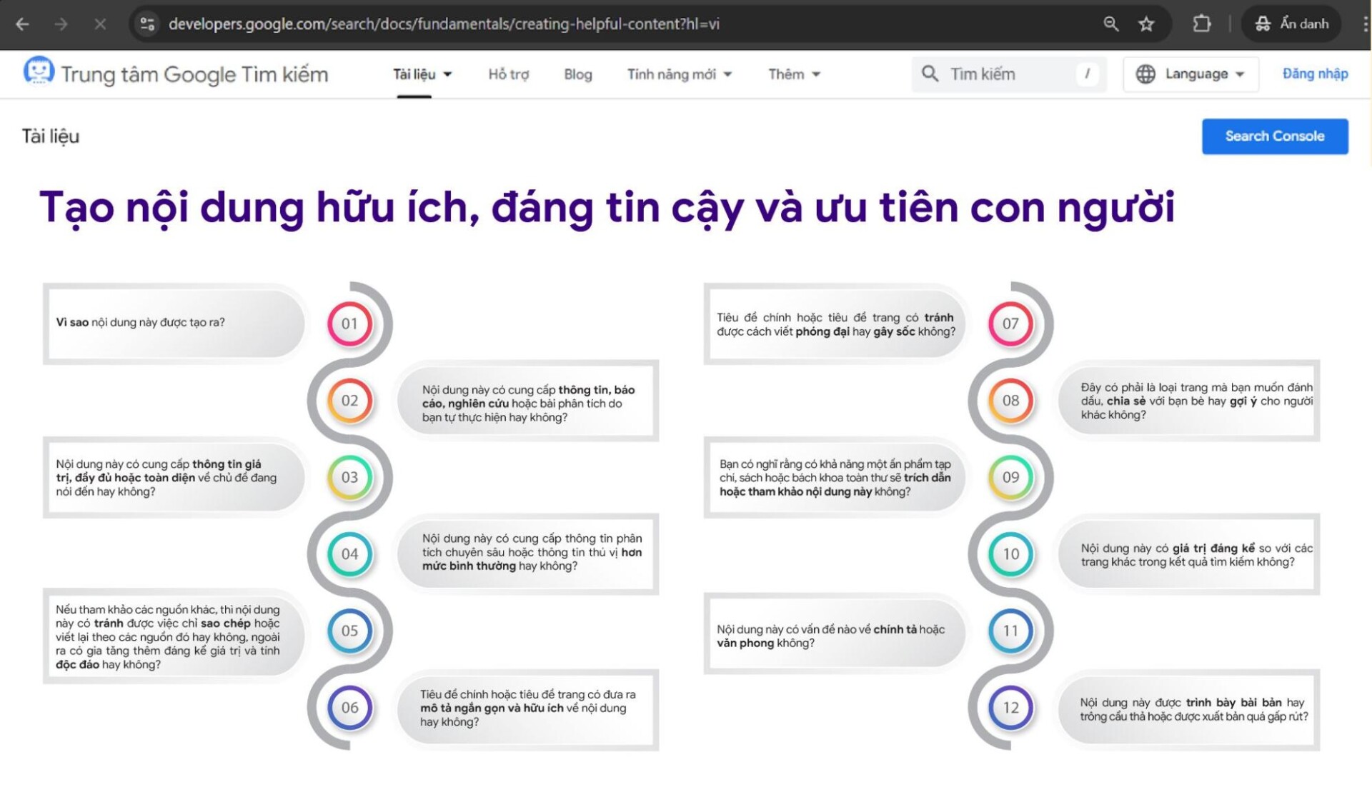 Tạo nội dung hữu ích cho người dùng 